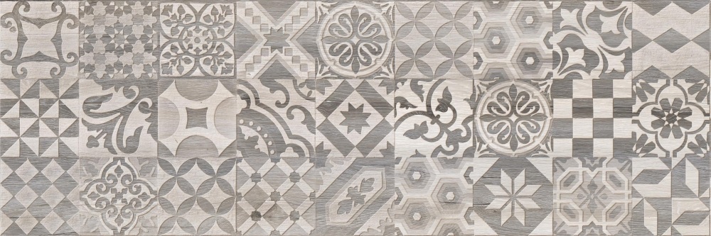 Керамический декор Lasselsberger Ceramics Альбервуд 1664-0166 серый 60*20 см